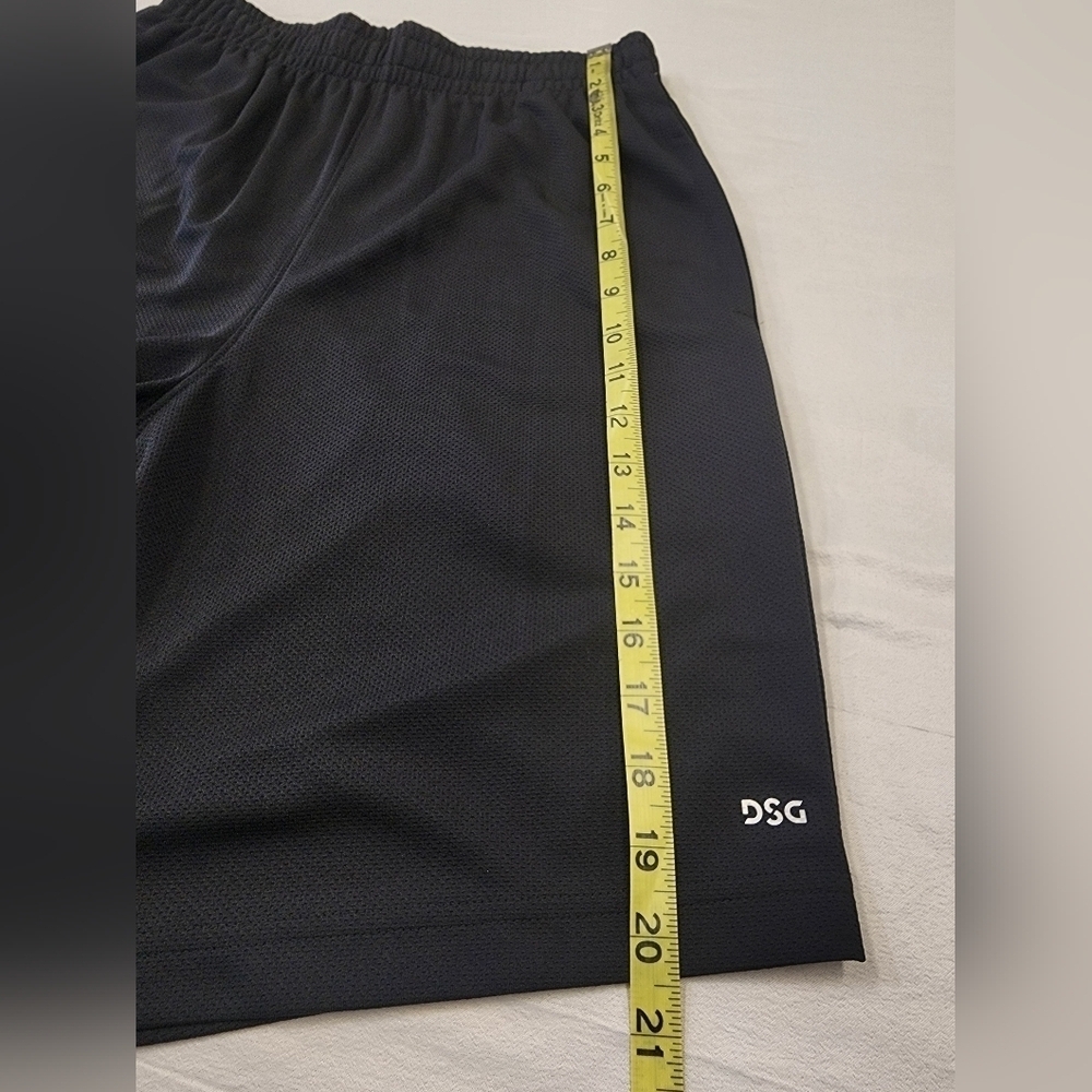 DSG Black Mesh Athletic Basketball Shorts Men’s Size Small - Picture 7 of 7